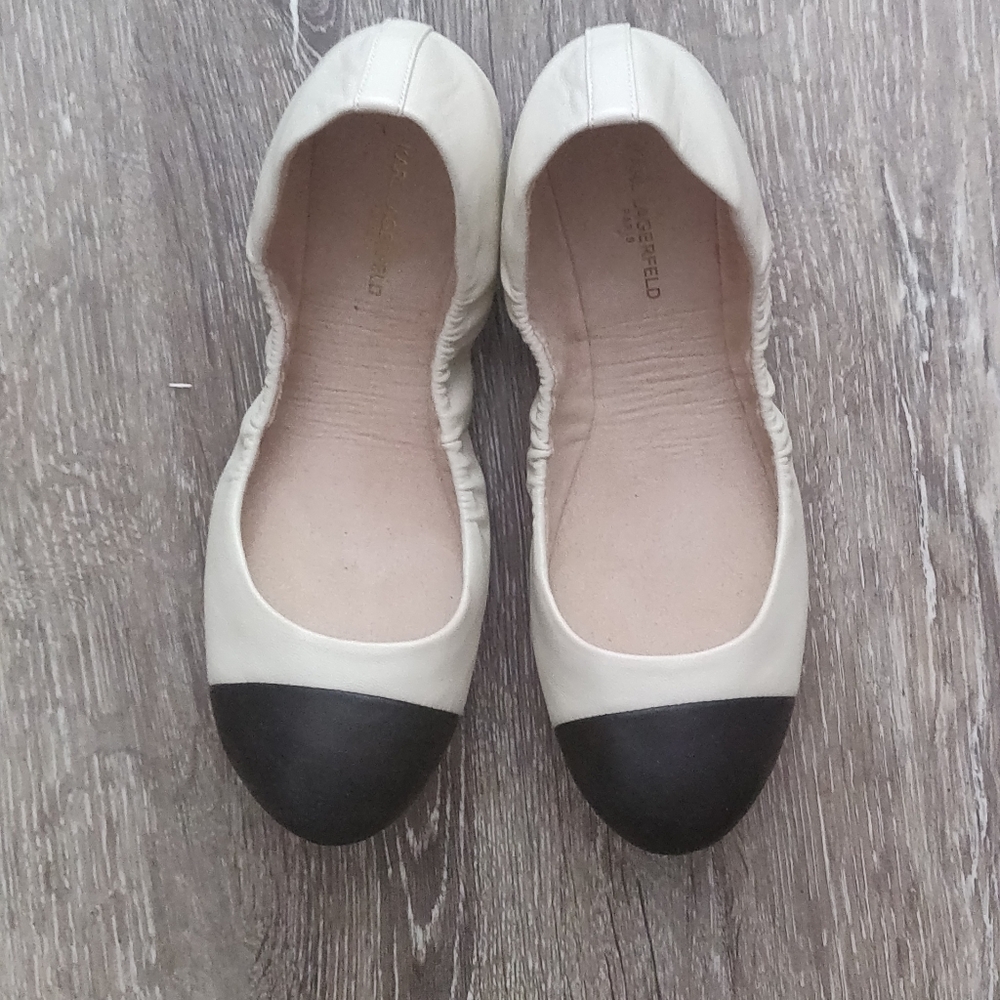 Karl Lagerfeld ballet flats